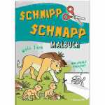 Schnipp Schnapp Malbuch Wilde Tiere, Was steckt...