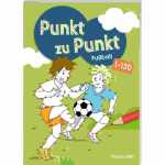 Malbuch Punkt zu Punkt 1 bis 150 Fußball, Softcover...