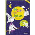 Malen nach Zahlen Zauberwelt, Malbuch, Softcover 96 Seiten,