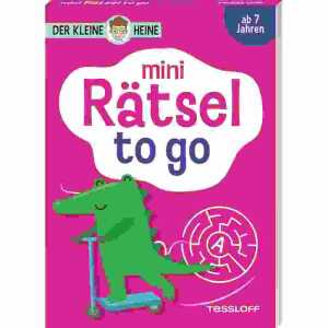 Der kleine Heine Mini Rätsel to go ab 7 Jahren, Softcover,
