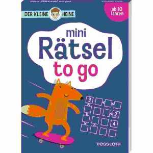 Der kleine Heine Mini Rätsel to go ab 10 Jahren, Softcover,