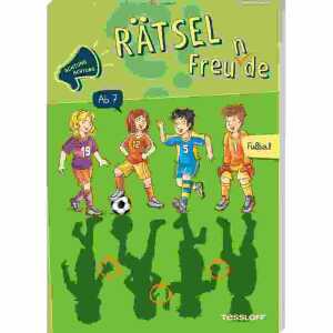Achtung Rätselfreunde Kindergarten Fußball, Softcover 96 Seiten