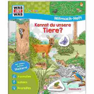 Kennst du unsere Tiere?, Autorin Tatjana Marti,