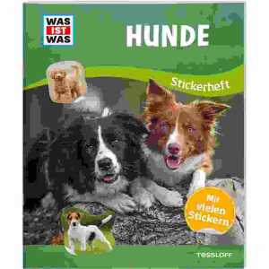 WAS IST WAS Stickerheft Hunde, Heft 32 Seiten,