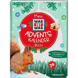Mein WAS IST WAS Adventskalenderbuch 2, Hardcover 104 Seiten