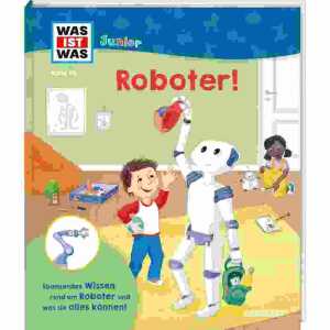 WAS IST WAS Junior Roboter! Band 44, Hardcover 20 Seiten,