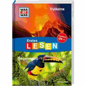 WAS IST WAS Erstes Lesen Vulkane/Regenwald, Doppelband 3,