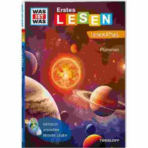 WAS IST WAS Erstes Lesen Leserätsel Planeten, Heft 48 Seiten