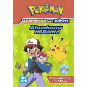 Pokémon Lesebuch Abenteuer in Kanto, Lesespaß und Rätsel,