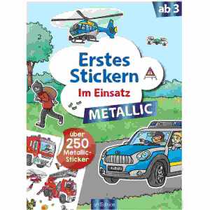 Stickerheft Metallic Im Einsatz