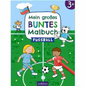 Mein großes Malbuch Fußball 9783845855097