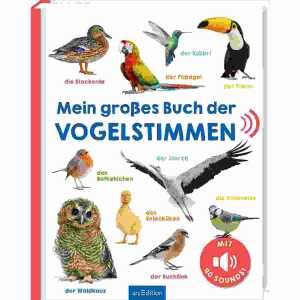 Buch der Vogelstimmen mit 40 Sounds