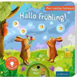 Mein liebstes Pustebuch Hallo Frühling!, 3xKnopfzeilbatterien AG-10
