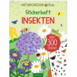 Stickerheft Insekten Naturforscher-Kids