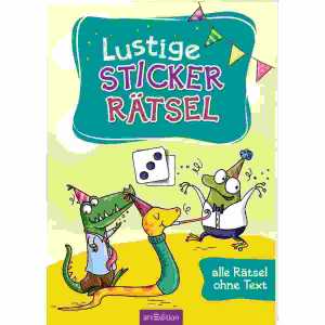 Lustige Sticker-Rätsel 9783845856148