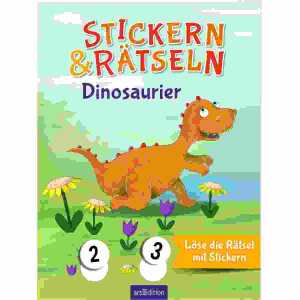 Stickern & Rätseln Dinosaurier