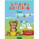 Stickern & Rätseln Tiere 9783845856162