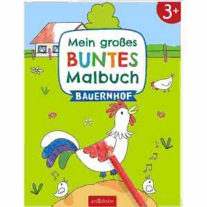 Malbuch Bauernhof 9783845856391
