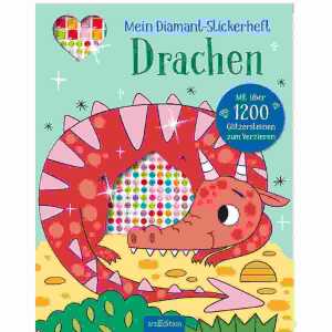Mein Diamant-Stickerheft Drachen
