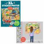 Mein XL Sticker-Poster Baustelle