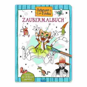 Zaubermalbuch Pettersson und Findus, 16 Seiten, bis 5 Jahre,, TRÖTSCH