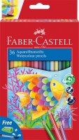 Faber Castell Buntstift Kinder Aquarell 36erKartonetui