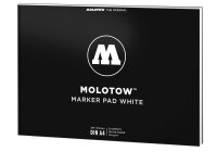 Molotow Marker Pad A4 weiß