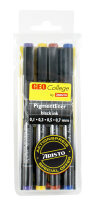 Aristo College Pigmentliner 4er-Set 3+1, 0.1/0.3/0.5/0.7,...