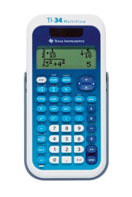 Texas Instruments Schulrechner TI-34 MultiView Sprache: DE, PT, FR, EN