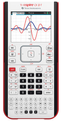 Texas Instruments TI-Nspire CX II-T Grafikrechner + TI-Nspire CX Student Software