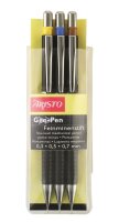 Aristo Feinminenstift Geo-Pen Set 3-teilig 0,35/ 0,5/ 0,7 mm im Etui