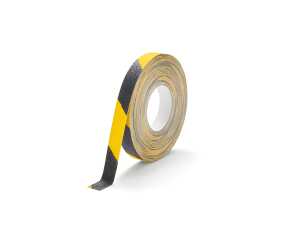 Antirutschband DURALINE® GRIP+, 15 m x 25 mm, gelb/schwarz