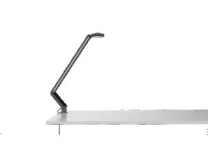 Durable Tischleuchte sw rund Klemme LUCTRA table pro radial