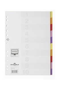 Durable Register A4 10-tlg bunt VARICOLOR