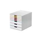 Durable Schubladenbox 292 x 356 280 mm mit 7 farbigen...