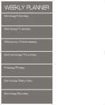 Alco magn Glastafel Wochenplan incl.2 Magnete, 1 x...