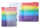 Veloflex Sammelmappe A4 Diamond Rainbow
