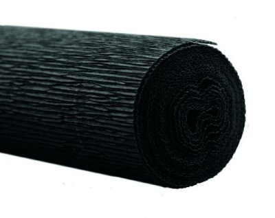 Staufen Floristenkrepppapier 50x250cm 160g 5er Poly schwarz