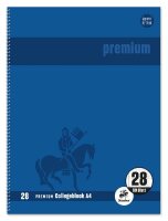 Staufen Collegeblock A4 80Bl 90g Lin28 Premium O blau...