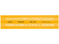 Aristo Schriftschablone gerade 3.0 mm DIN-1451/4,...