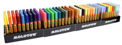 Molotow Acrylmarker One4All 227HS 4mm Display Full Range 280 Stück