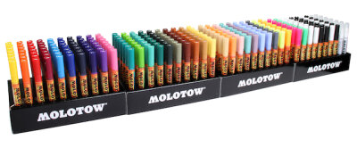 Molotow Acrylmarker One4All 127HS 2mm Display Full Range 280 Stück