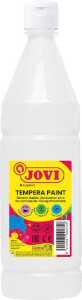 JOVI Flüssige Plakatfarbe 1000ml Flasche, weiß