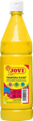 JOVI Flüssige Plakatfarbe 1000ml Flasche, gelb