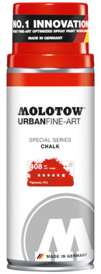 Molotow Kreidespray CHALK, URBAN FINE-ART 400ml, rot