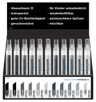 Molotow Twinmarker Aqua Twin Display 192 Stück