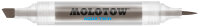 Molotow Twinmarker Aqua Twin 1mm/2-6mm #035 warmgrau