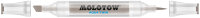 Molotow Twinmarker Aqua Twin 1mm/2-6mm #037 warmgrau 02