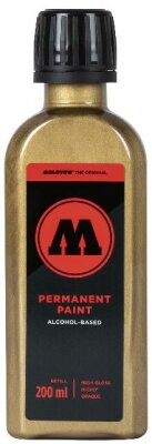 Molotow PERMANENT PAINT 200ml gold