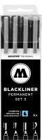 Molotow BLACKLINER Permanent Set 3 4er Etui,...